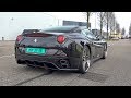 Ferrari California Novitec Rosso - Lovely Exhaust Sounds!