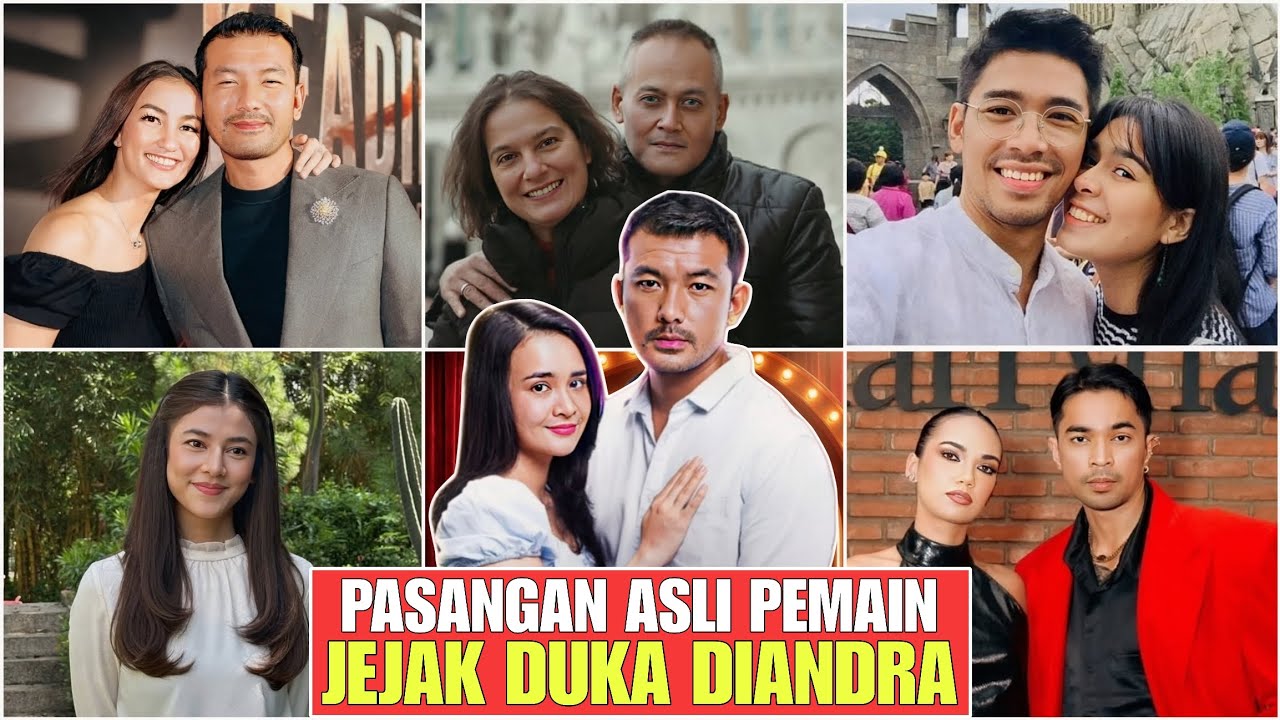 PASANGAN & AGAMA ASLI PEMAIN SINETRON JEJAK DUKA DIANDRA SCTV