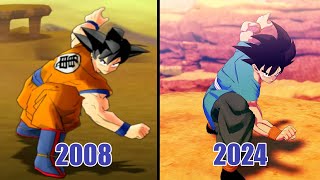 Goku and Vegeta's Iconic Fighting Stances Cinematic Cutscenes (2002-2024)