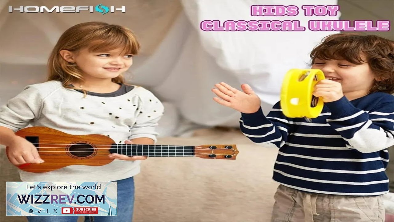 35cm Ukulele Children Guitar Toy Can Be Used To Play Elementary Instruments Review