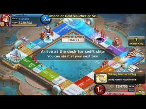 Line Get Rich- Forest Brown Rajanya map Water City 