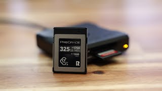 Fastest CFexpress & Card Reader | ProGrade Cobalt 325GB Review