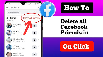 How To Delete All Facebook Friends In One Click (New Update) | Delete All Facebook Friends