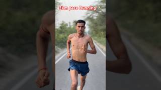 3 km pace Running | Running motivation video 🥺 #workout #army #motivation #runner #shorts
