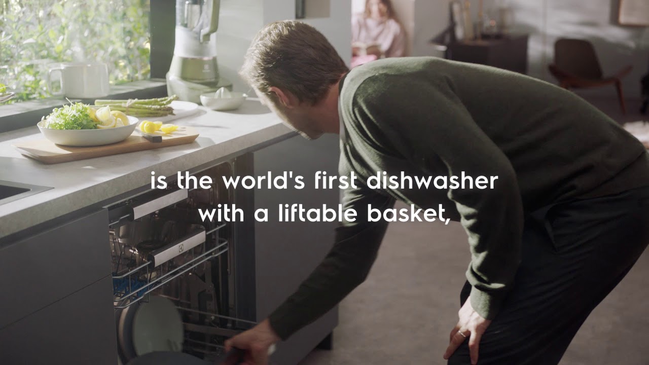 Electrolux Comfortlift Dishwasher Youtube