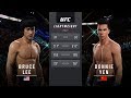 Bruce Lee Vs Donnie Yen EA Sports UFC 2