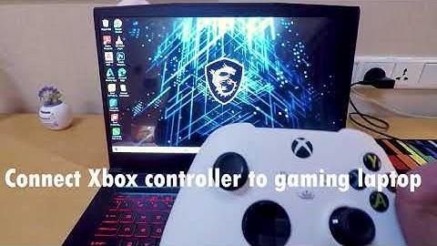 Connect Xbox controller with laptop