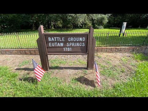 A walk around the battleground at the Battle of Eutaw Springs near Eutawville, South Carolina.