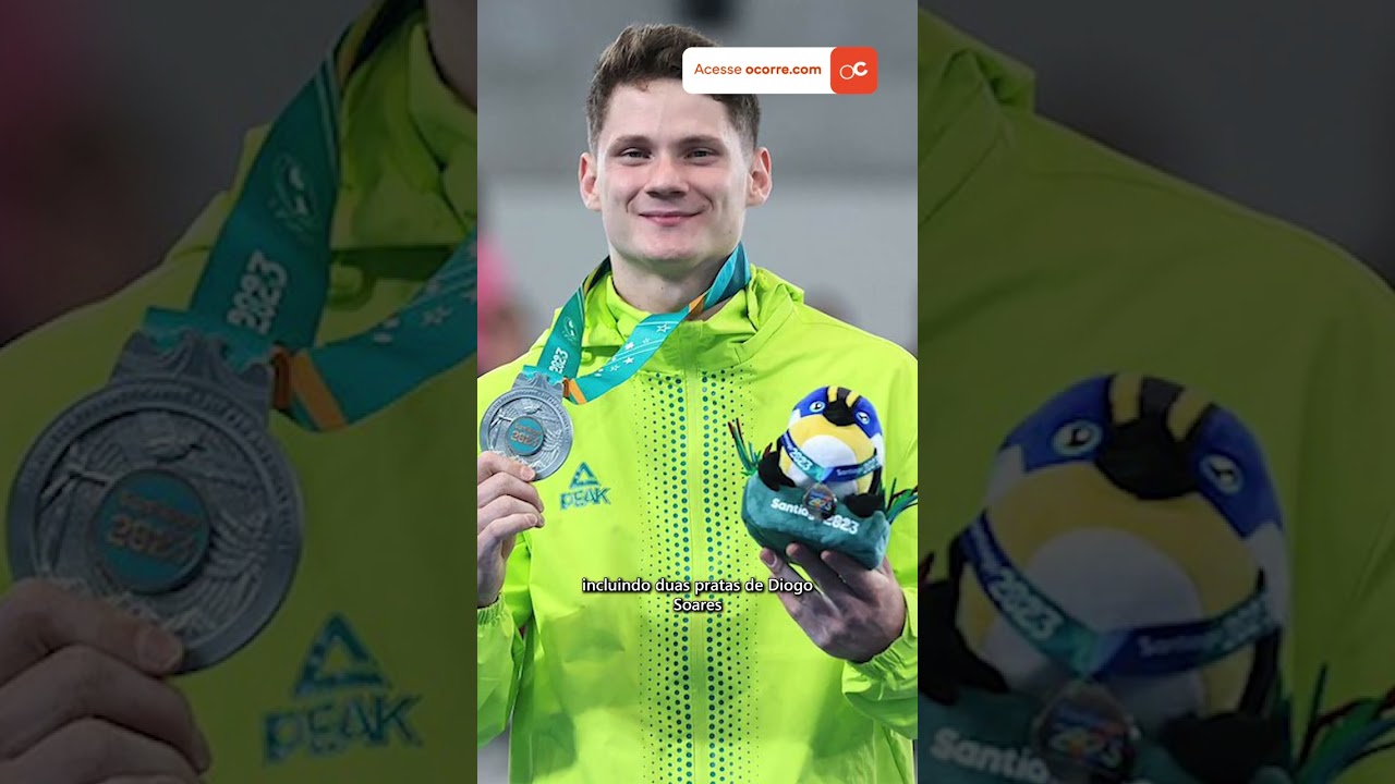 REBECA ANDRADE conquista OURO NO PAN e lidera dia de sete medalhas do Brasil