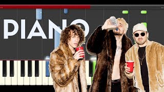 Cheat Codes Sober Nicky Romero Piano Midi Tutorial Sheet App Cover Karaoke