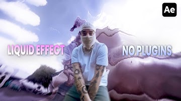 TRIPPY LIQUID EFFECT FOR YOUR MUSIC VIDEO / NO PLUGINS (After Effects Tutorial)