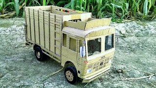 How To Make RC Tata Truck || Remote Control tata truck from cardboard at home