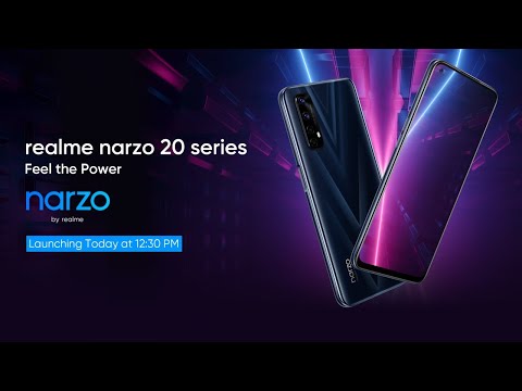 realme Narzo 20 series | Launch Event