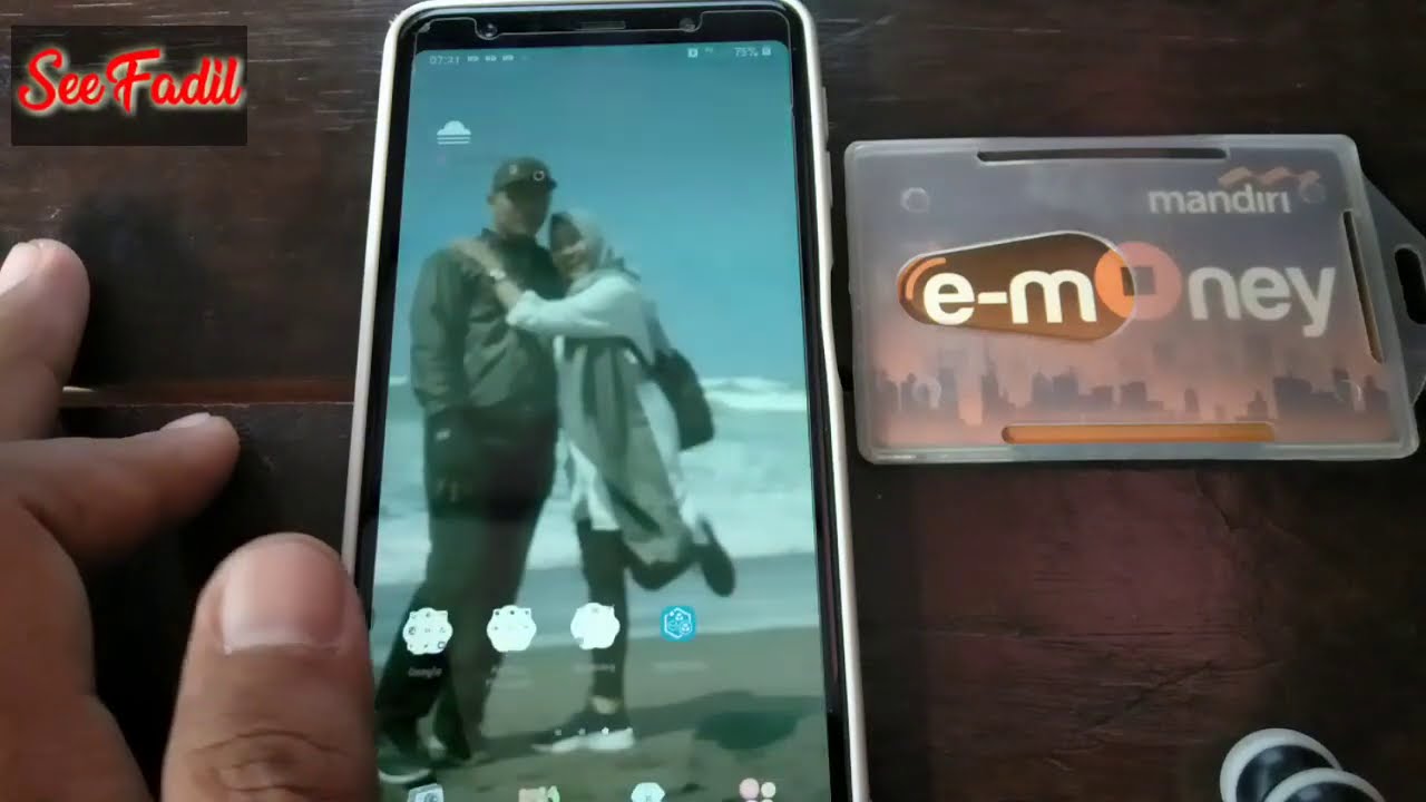 Cara Cek Saldo E-Money dari android (NFC samsung galaxy A7). E-toll