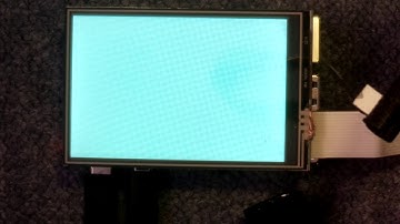 480x320 ili9481 LCD display reboot of Raspbian Buster into console