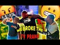 EPIC BROKEN TV PRANK ON UNCLE | WITH MY SISTER *GONE WRONG*