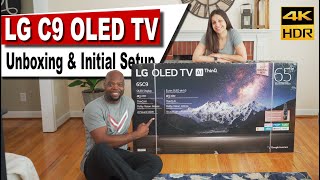 LG OLED C3 Unboxing, Setup, TV and 4K Demo Videos 