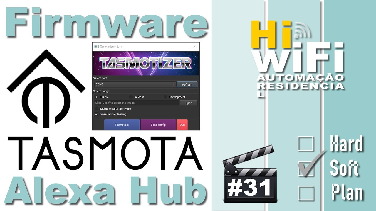 Como configurar Tasmota usando Tasmotizer no ESP8266 e Emular o Alexa Hub - Automação Residencial 31