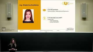 E. Koshkina (Continental): Digitální továrna a simulace výrobních procesů • Kariérní dny FS a FEL