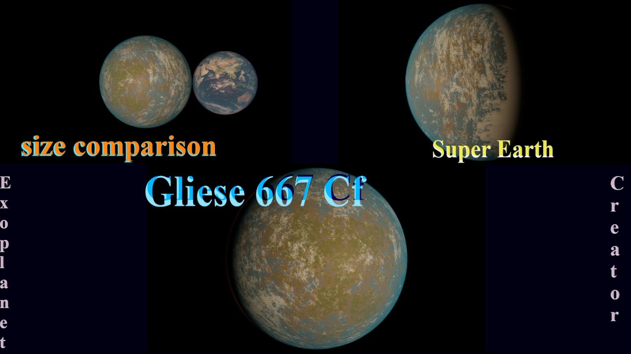 Gliese 667Cf Super-Earth middle of habitable zone - YouTube