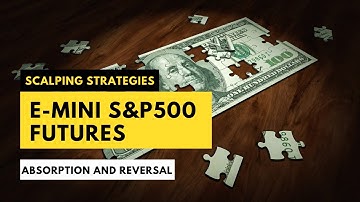 E-mini S&P 500 Futures (ES): day trading, scalping strategy - Absorption + Reversal with NinjaTrader