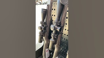 Hunting scopes from the Trijicon booth at The Gathering 2023