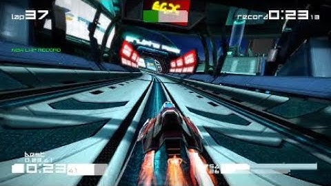 WipEout™ Omega Collection Anulpha Pass Rapier Speed Lap 0:23.41