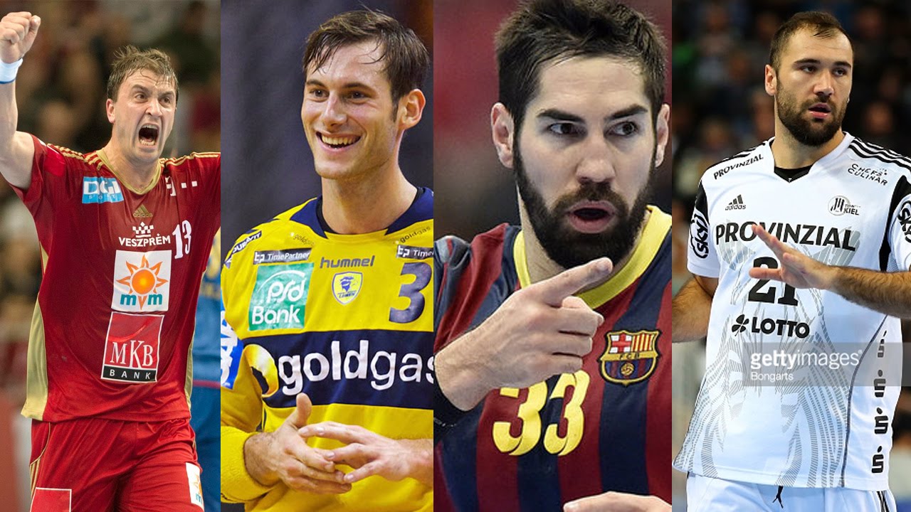 How many players are there on a handball team?