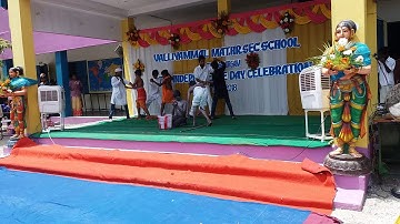 Unity in diversity -A silent skit by students of valliyammal  school,Thiyagadurgam