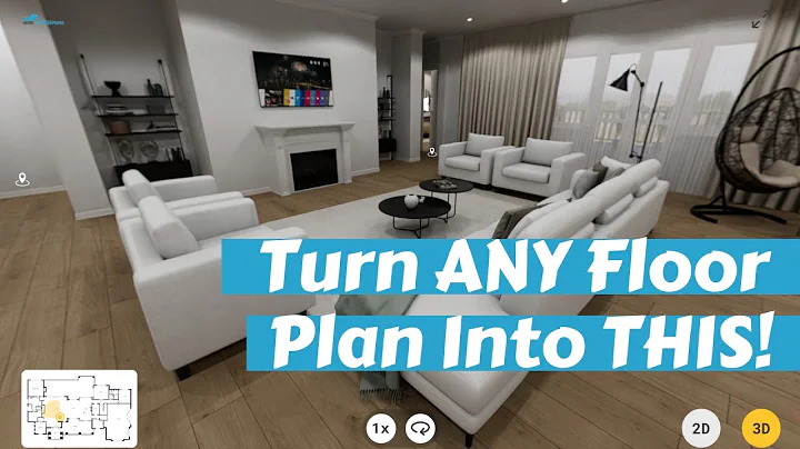A.I. Service Converts 2D Floor Plans Into 3D Virtual Tours