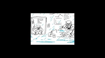 WET IT BE (Comic Dub) #undertale #sans #papyrus #fyp