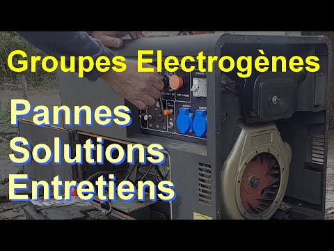 Vidéo: Les groupes électrogènes sont-ils refroidis par air ?
