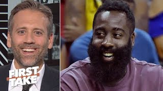 James Harden isn't a top 5 NBA player - Max Kellerman | First Take