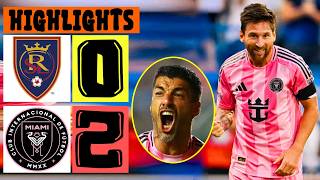 Salt Lake vs Inter Miami 0-2 Highlights and Goals | MLS 2026