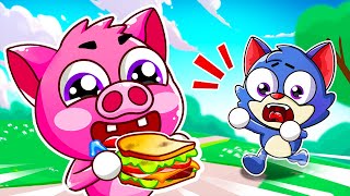 Don't Eat Dirty Food Song 🥪🤢 | Good Habits | Safety Song | Kids Songs by Lamba Lamby