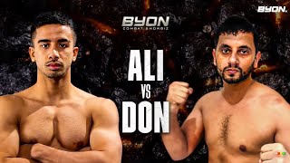 HIGHLIGHT!! ALI HAIDAR VS DON SULAIMAN - BYON COMBAT