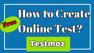 Online Examination Using Testmoz | step by step tutorial | JOSART