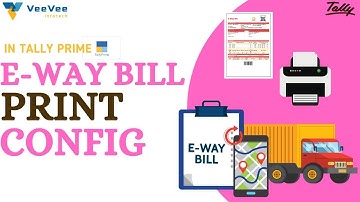 E-Way Bill Print Settings in Tally Prime | Quick & Easy Tutorial 🔥| Tamil