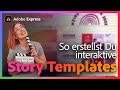 So erstellst du Interaktive Story-Templates für deine Community mit Adobe Express | Adobe Live