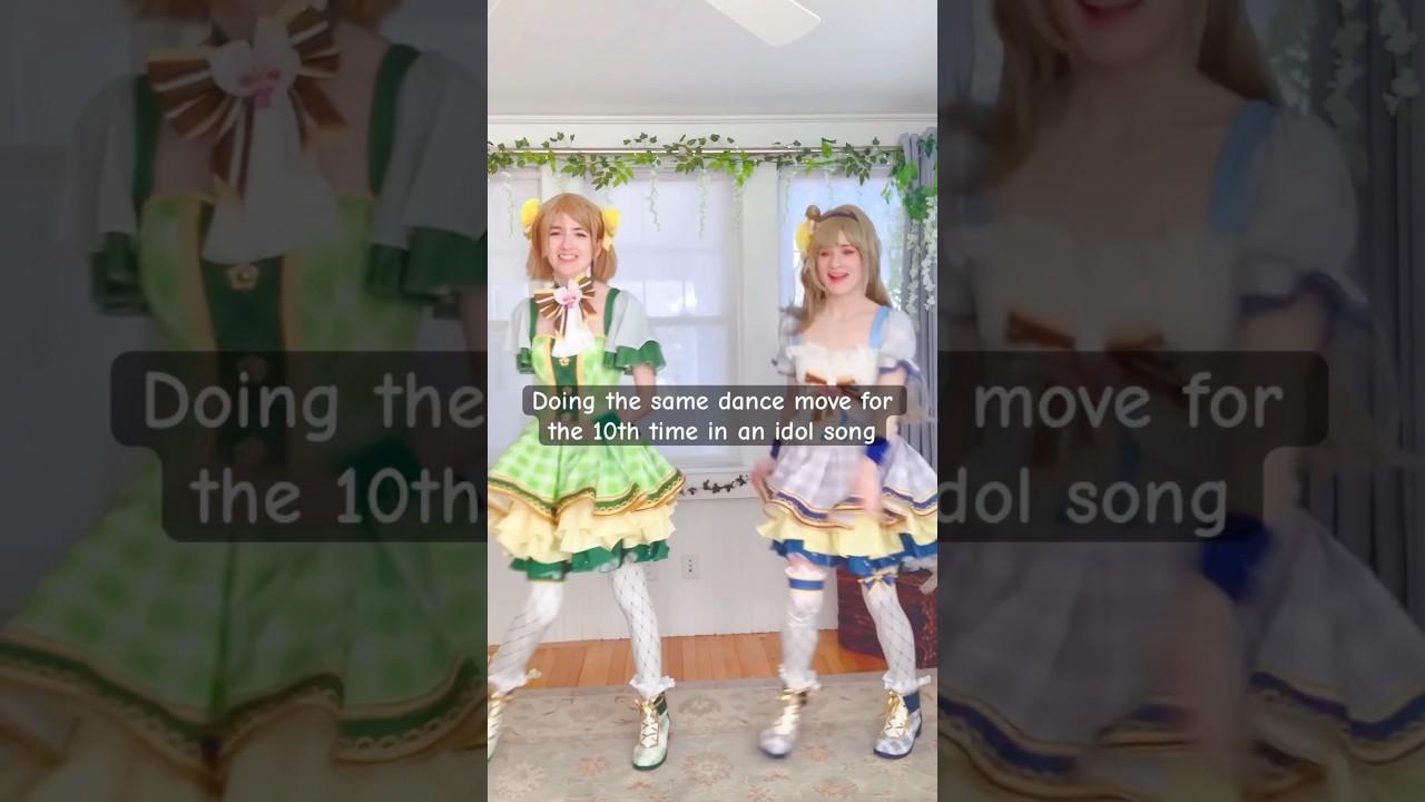 Can’t be a Love Live song without idol stepping 💃 