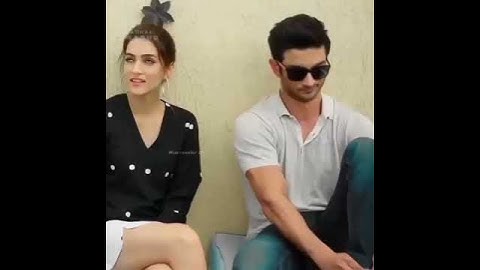 Sushant Singh Rajput & Kriti Sanon status / Kriti & Sushant / #ssr #j4ssr / Sushant Singh Rajput