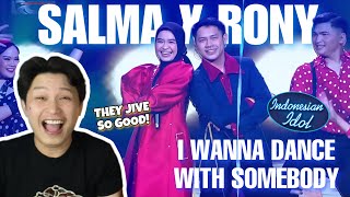 Salma X Rony - I Wanna Dance With Somebody | INDONESIAN IDOL 2023 TOP 4 | REACTION