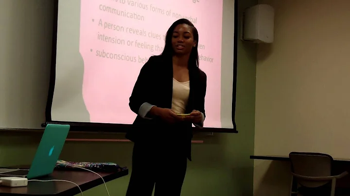 COM 1000 11 AM Informative Speech Fall 2013- Sarita