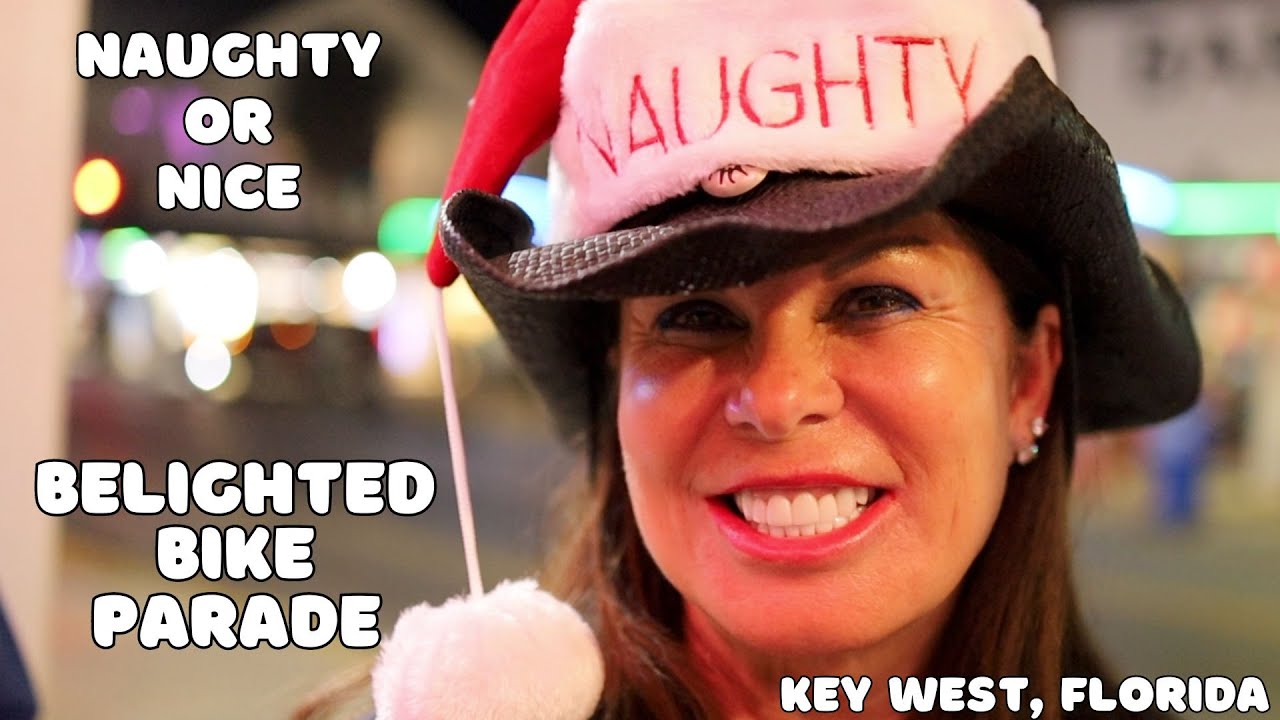 Naughty or Nice?  -  2023 Belighted Bike Parade in Key West
