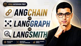 LangChain vs LangGraph vs LangSmith | What's the Difference | GenAI Interview Prep