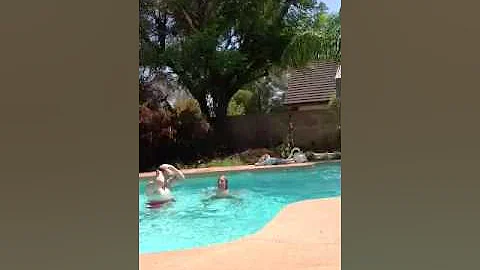 Nick and I backflips