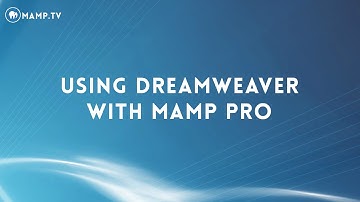 25 MAMP PRO & Dreamweaver