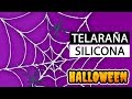 🕸 Cómo hacer una telaraña con silicona muy fácil para Halloween