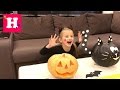 Halloween 2016. Идеи вырезания тыквы на Хэллоуин: Светильник Джека и тыква "Черный кот".