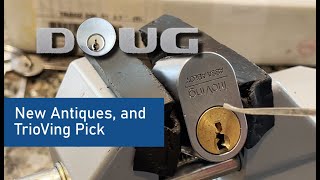 More Antique Locks, and picking a TrioVing [167]